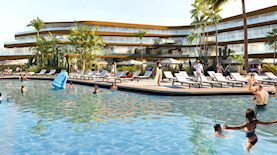 הדמיית מלון Vert, צילום: יחצ מלונות אפריקה ישראל